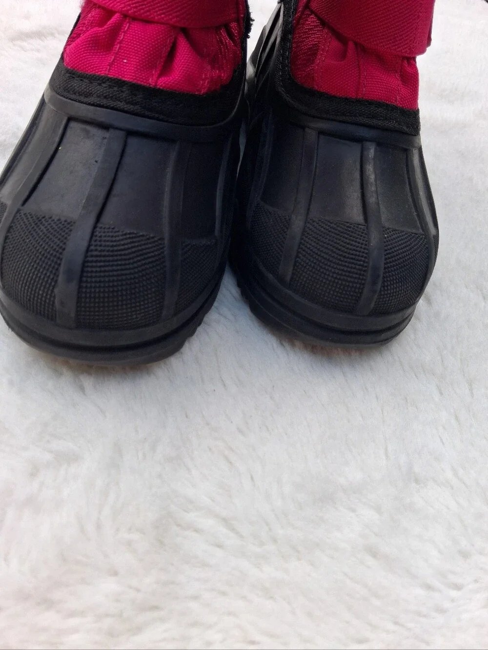 Kamik Pink Black Winter Snow Boots Size 11
